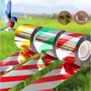 과수원 양식장 농작물보호 새?는 테이프 4.8cmx2개 반사 필름 퇴치