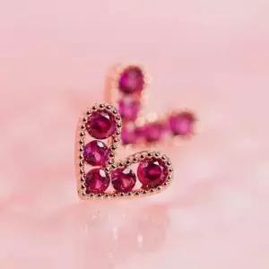 악세사리 쥬얼리 큐빅귀걸이 하트 펀치 폭스타일 주얼 WD28843