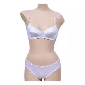 고급면 3단계 A컵 주니어 브라팬티세트 초등학생속옷 WC7B67A