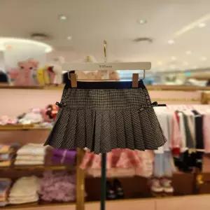 프렌치캣5 주니어 티파니 펄체크주름스커트 (T16KBS030)