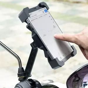 [모두쇼핑]핸드폰 자전거 사이드미러 거치대 라이딩 내비게이션 휴대폰 스마트폰 오토바이 백미러 백미러거