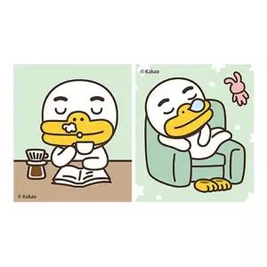 [아트박스]/하비스스퀘어 카카오프렌즈 홈 튜브 보석십자수 스티커 9.5x11cm