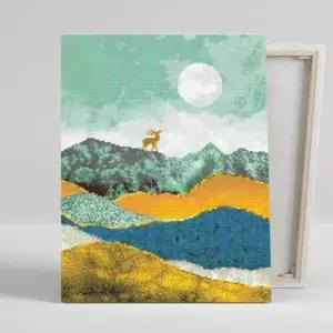 [아트박스]/하비스스퀘어 명화풍경 행복을 부르는 사슴 캔버스 40x50cm