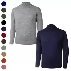 [리빌모아]남자 겨울 국내제작 울 반폴라 니트 GL-L-KN-121