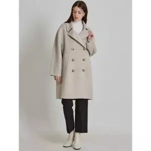 [르오트]테일러드카라 캐시미어소재 더블버튼 울코트 택가격 298000원 _P415647411