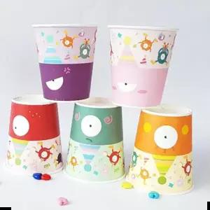 어린이집선물 할로윈 몬스터 종이컵5개 Z82