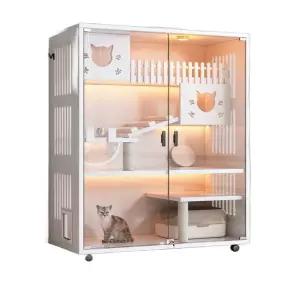 나무 실내 고양이 원목 냥이 포레그즈 집 조립 침대 반려견 우드