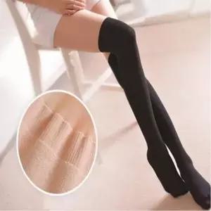 오버니삭스 가을 타이즈 겨울 여자 골프 스타킹 투톤