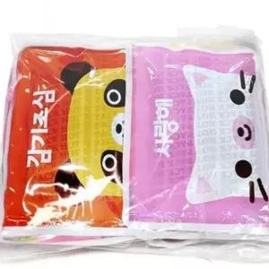 ( )핫팩 메세지 20개혼합 포켓난로 방한 캐릭터 손난로 핫팩 포켓난로