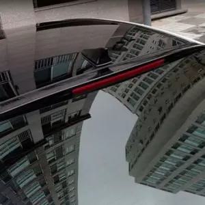 제네시스 리어스포일러 글라스윙 바이저 리어글라스윙 스포일러윙 자동차뒷날개