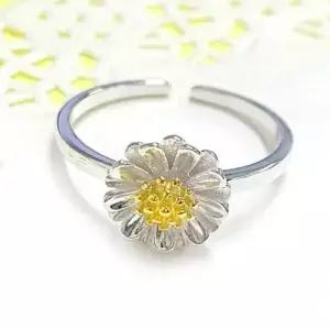 커플은반지 볼드한 실버 섬세한 조각 포인트링 WFJGOFN