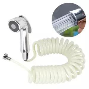 멀티청소샤워기 코일호스화이트3M 세트 욕실 세차호스 WFJF9VR