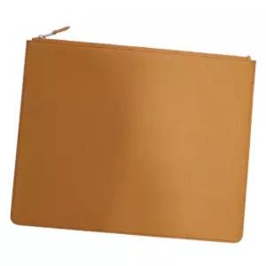 웍스 노트북수납 대형 파우치 슬림 클러치백-카멜 문구반점 펜케이스 백인백 선물