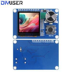 EC11 로터리 엔코더 버튼이 있는 1.54인치 TFT LCD 디스플레이 모듈  Arduino ESP32 DIY용 IIC/I2C SPI 인