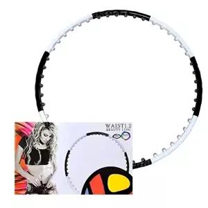 웨이스트뷰티라인 훌라후프 1.2(참숯) 블랙 화이트-WFIJ402