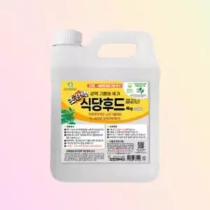 보현채우미 초강력 식당후드 클리너 4kg 메소드 우수한세정력 주방후드청소