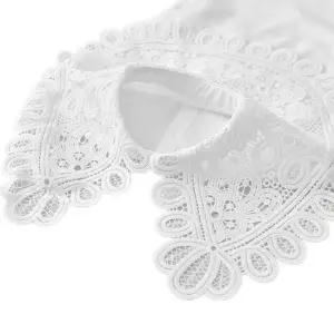 여자 이너 페이크옷 블라우스 스타일 가짜 카라옷 가짜셔츠카라 카라이너넥케이프