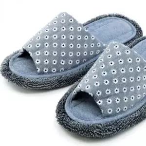 초미세사 실내용 청소 슬리퍼 발바닥 거실화 걸레실내화 걸레슬리퍼 발로쓱청소포