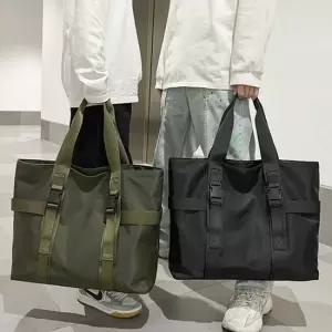 가 여성 캐주얼 토트백 소가 백팩 데일리 패션잡화 백 카키 버스백 나일론 직장인