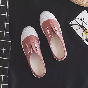 편한 가벼운 운동화 땡땡이 여성 스니커즈 데일리-WFIKO4M