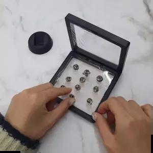 필름 PE 악세사리 액자 지보 11x 블랙 돌반지 관함 케이스 피규어 장식장 압화 돌반지 PE필름액자