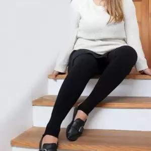 스타킹 도톰 하이웨스트 기모 겨울 빅사이즈 타이츠 WD40536