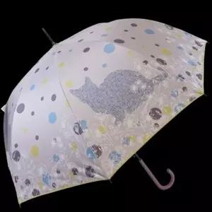 튼튼한 여름 장우산 일본직수입 암막양산 고양이양우산-WFIMXYJ