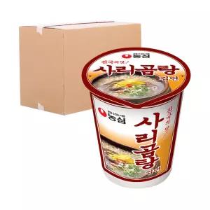 [로지프로] 농심 사리곰탕 소컵 30개입 (1박스)