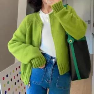 [하프클럽/]여성 봄철 캐주얼 니트 가디건 스타일