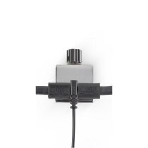 ROBOARD 기타 페달 전원 케이블 플랫 헤드 5.5x2. 스트레이트 벤드 단일 효과 모듈 전력선 음악 악기 액세