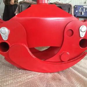 미니 굴삭기 부품, 기계 수리점용 새 제품, 6톤 유압식 우드 그래플