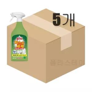 홈스타 락스와세제 3x 폼스프레이 후레쉬 500ml x 5개