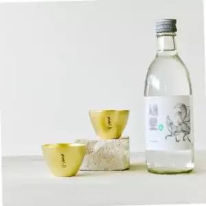 모루 24K 금도금 사케 술잔 소주잔 1P 골드 (유광 /