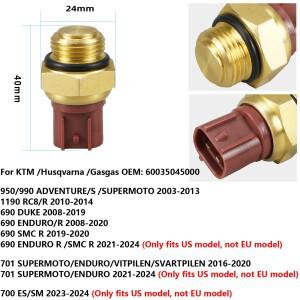 690 SMCR 19-20 1190 RC8/R 10-14 950 990 어드벤처 S Supermoto 03-13 용 선풍기 서모 스위치, 08-2020 K