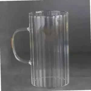 커피 머그컵 유리잔 내열 커피컵 430ml 파트너