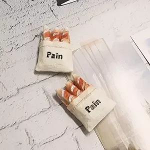 고품질 냉장고자석 음식 모형 마그넷 바게트 봉투 마그네틱 냉장고자석 마그네틱 현관문자석 WFIPF1Y