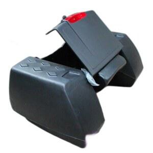 사발이 트렁크 박스 컨테이너 쉽게 블랙 전기자전거 스틸 범용 음식