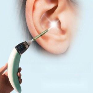 귀지청소기 귀지 흡입기 녹색 K3 후레쉬 귀지흡입기 깔때기 이어 흡수용 귀청소 케어