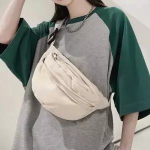 워싱 힙색 바디백 커플가방 캔버스 여행 보조가방 남자벨트백 가죽벨트백 힙색크로스백