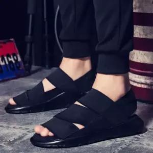 베이직 컬러 데일리 캐주얼 남여공용 벤딩 샌들 찍찍이샌들 남성뮬 남자편한샌들