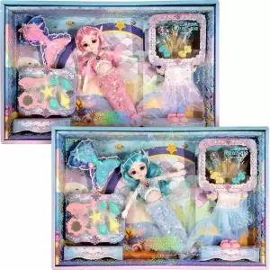 WL 에메랄드 바닷속 인어공주 인형세트 랜덤) 관절인형 공주인형 패션인형 단체선물