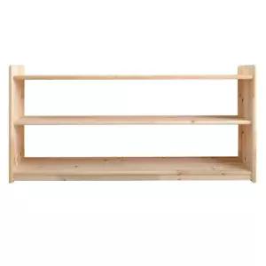 디엔데코 루메A 삼나무 속 깊은 낮은 2단 책장