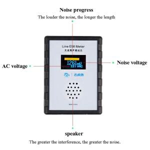 OLED 디스플레이 메인 노이즈 테스터 EMI 측정 장비, 광대역 AC 전원 공급 장치, 리플 분석기 라인 미터,