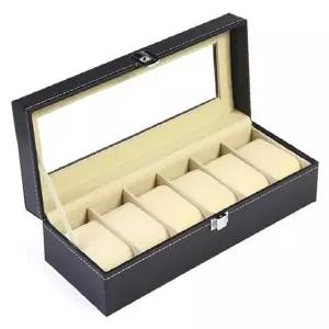 시계보관함 시계수납함 진열대 6구시계진열함 시계정리보관함-WFI...