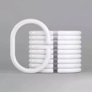 샤워 커튼 C 고리 12pcs 커튼링 가림막 연결 커튼달기 욕실커튼걸이