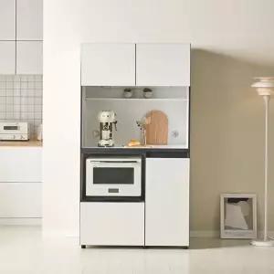 [텐스페이스]카페장 주방 광파 렌지대 1000 주방수납장 MD5235 (수도권무배)