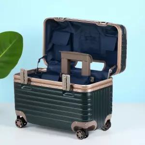 승무원 캐리어 위로열리는 직각 메탈 하드케이스 장비 여행가방 수직개폐