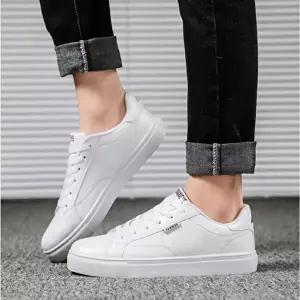 [엄지척]남자 472NFW82 무지 스니커즈 심플 보세 운동화 화이트 단화