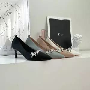 뾰족코 308YVS79 큐빅 포인트 스틸레토힐 미들굽힐 천연소가죽