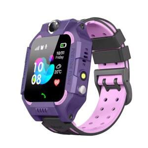 Q19B 어린이 키즈 스마트 워치 SOS 전화 통화 위치 추적기 분실 방지 카메라 터치 스크린 방수 학생 손목시계